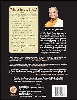 Ayurvedic Garbha Sanskar - The Art And Science Of Pregnancy (Hardcover) - Dr. Shri Balaji Tambe