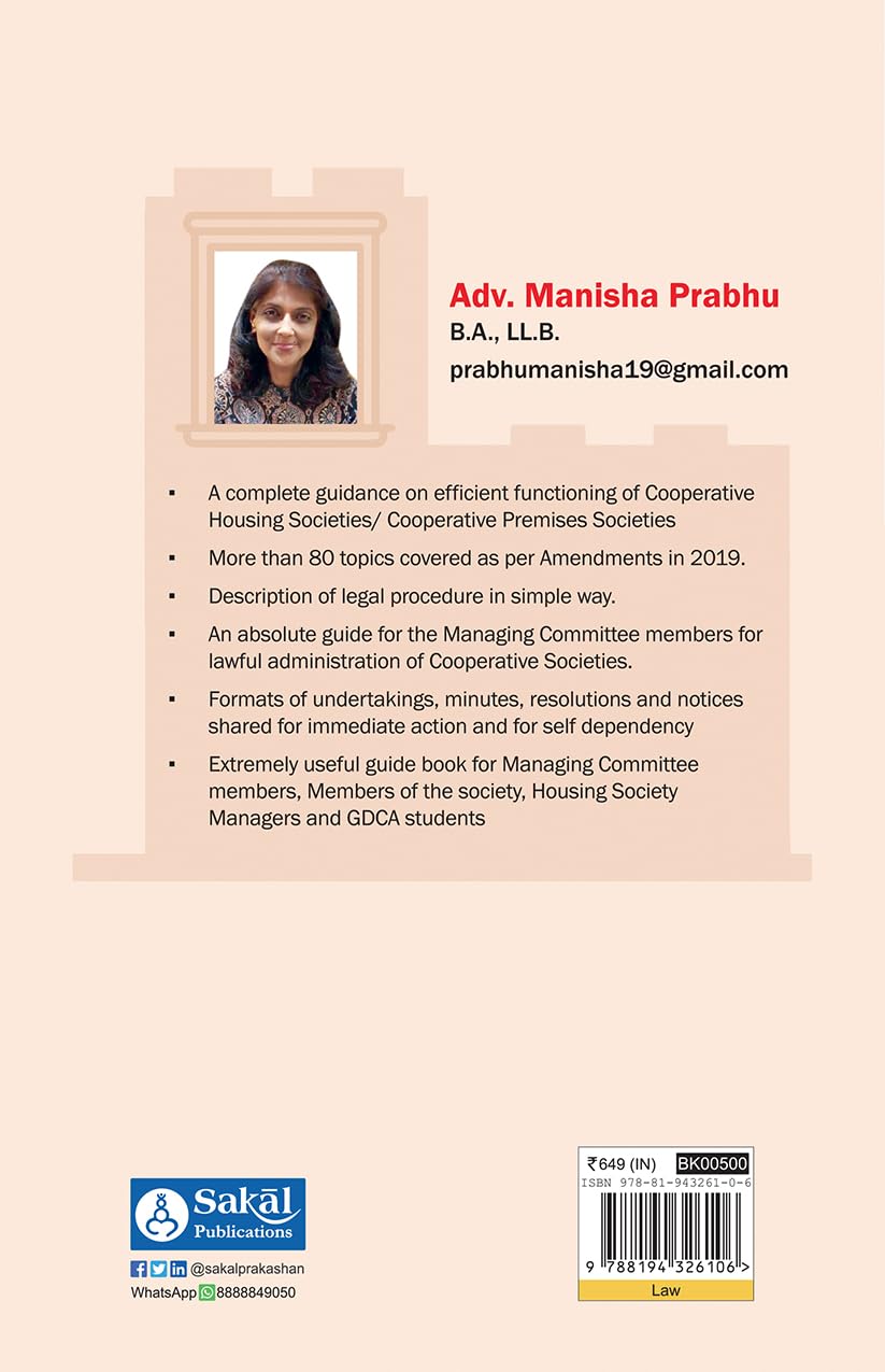 Administration of Housing Society Made Easy (Society Bye Laws)
