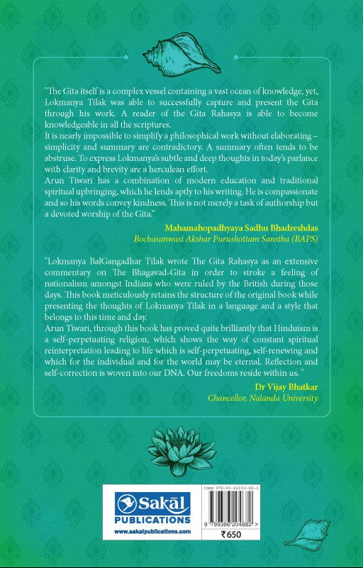 A Modern Interpretation of Lokmanya Tilak's Gita Rahasya
