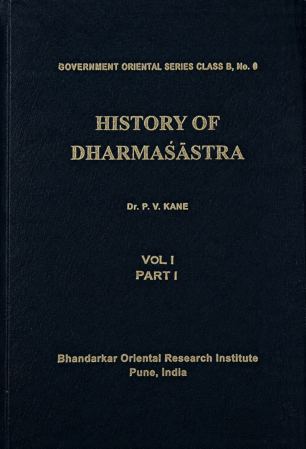 History of Dharmashashtra (Boxset)