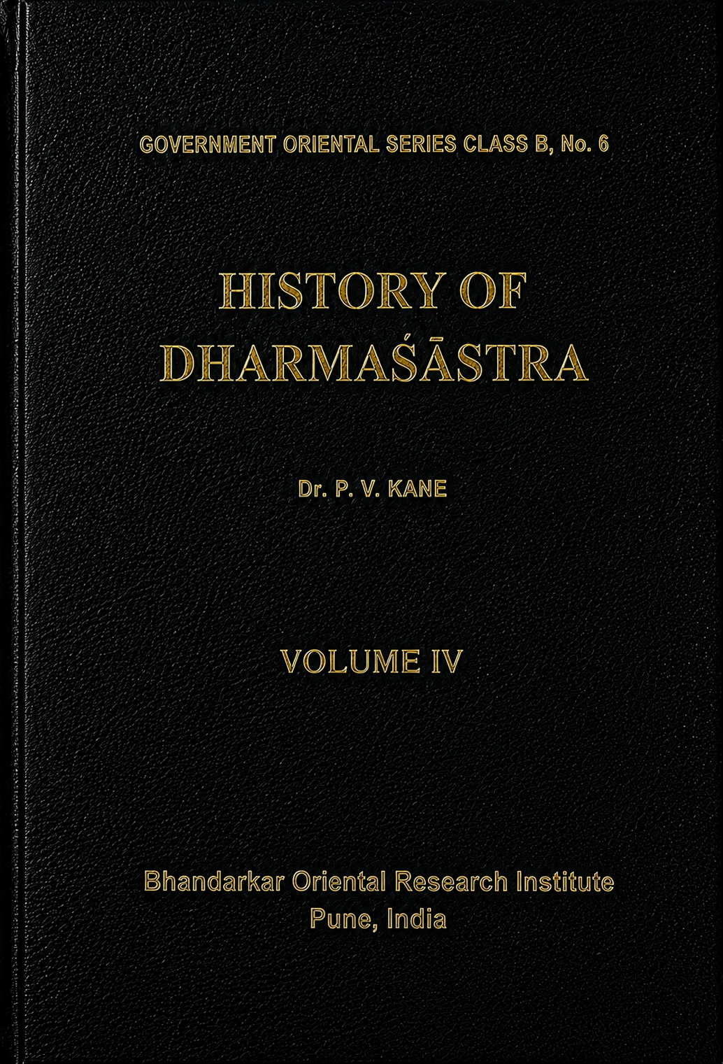 History of Dharmashashtra (Boxset)