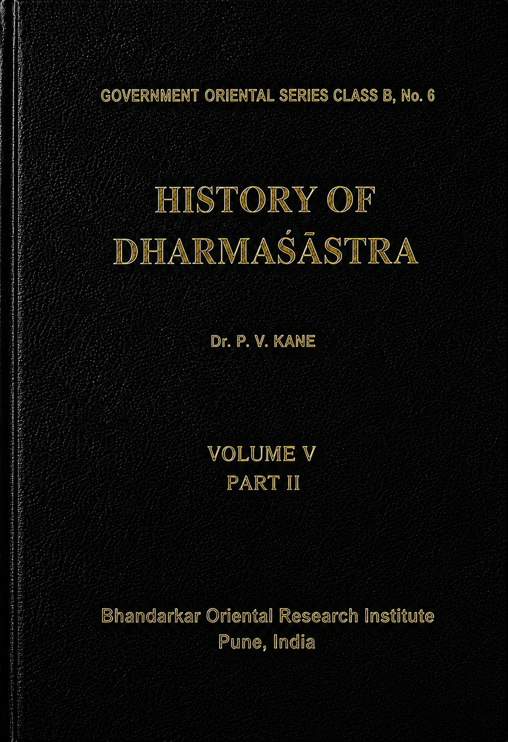 History of Dharmashashtra (Boxset)