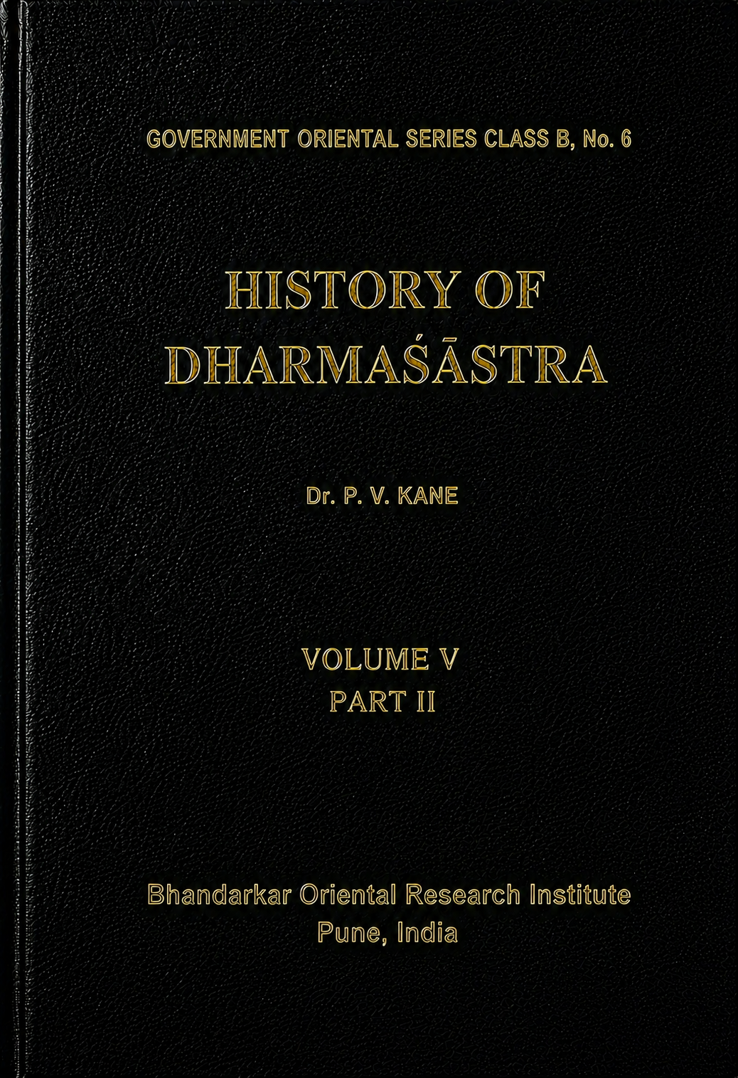 History of Dharmashashtra (Boxset)